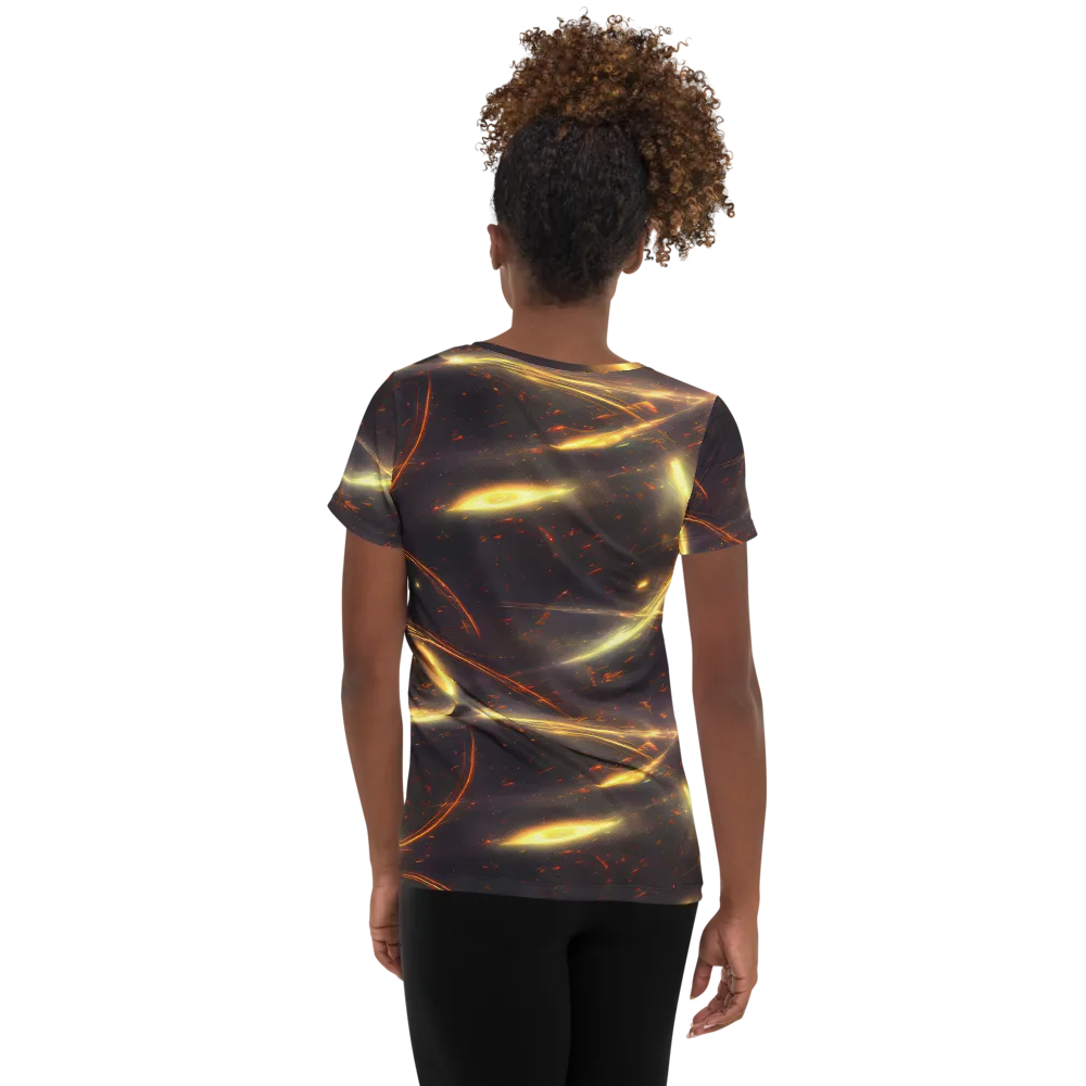 Stellar Arcana on Women's Athletic T-Shirt — Back