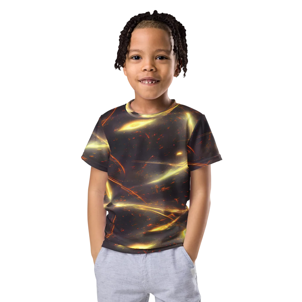 Stellar Arcana on Kids Crew Neck T-Shirt — Front