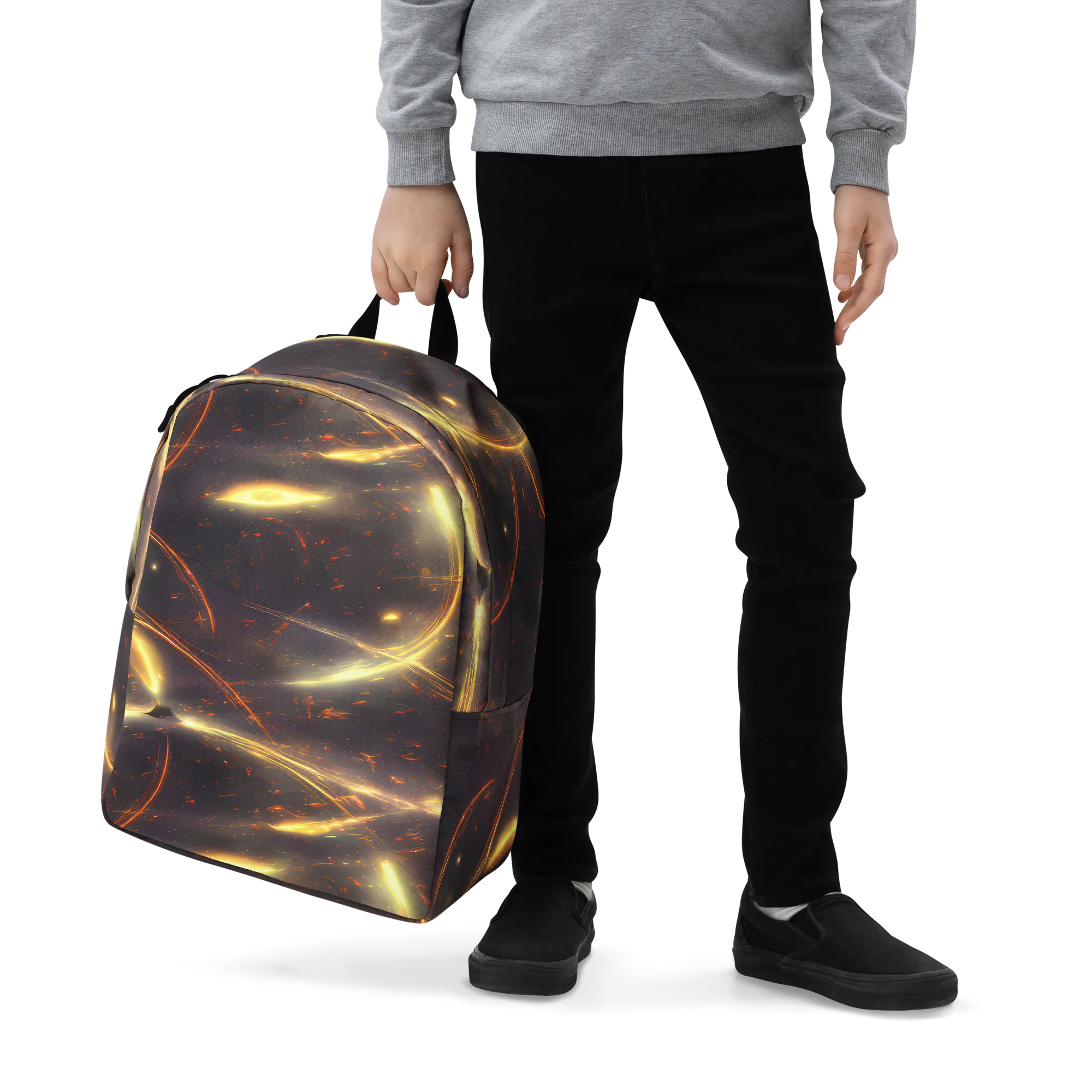 Stellar Arcana on Minimalist Backpack — Zoomed-in