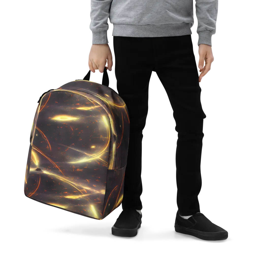 Stellar Arcana on Minimalist Backpack — Zoomed-in