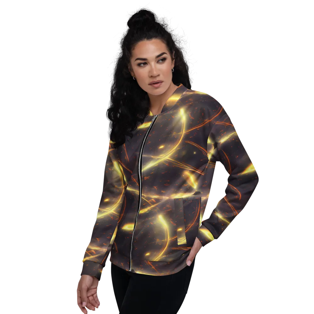Stellar Arcana on Bomber Jacket — Left