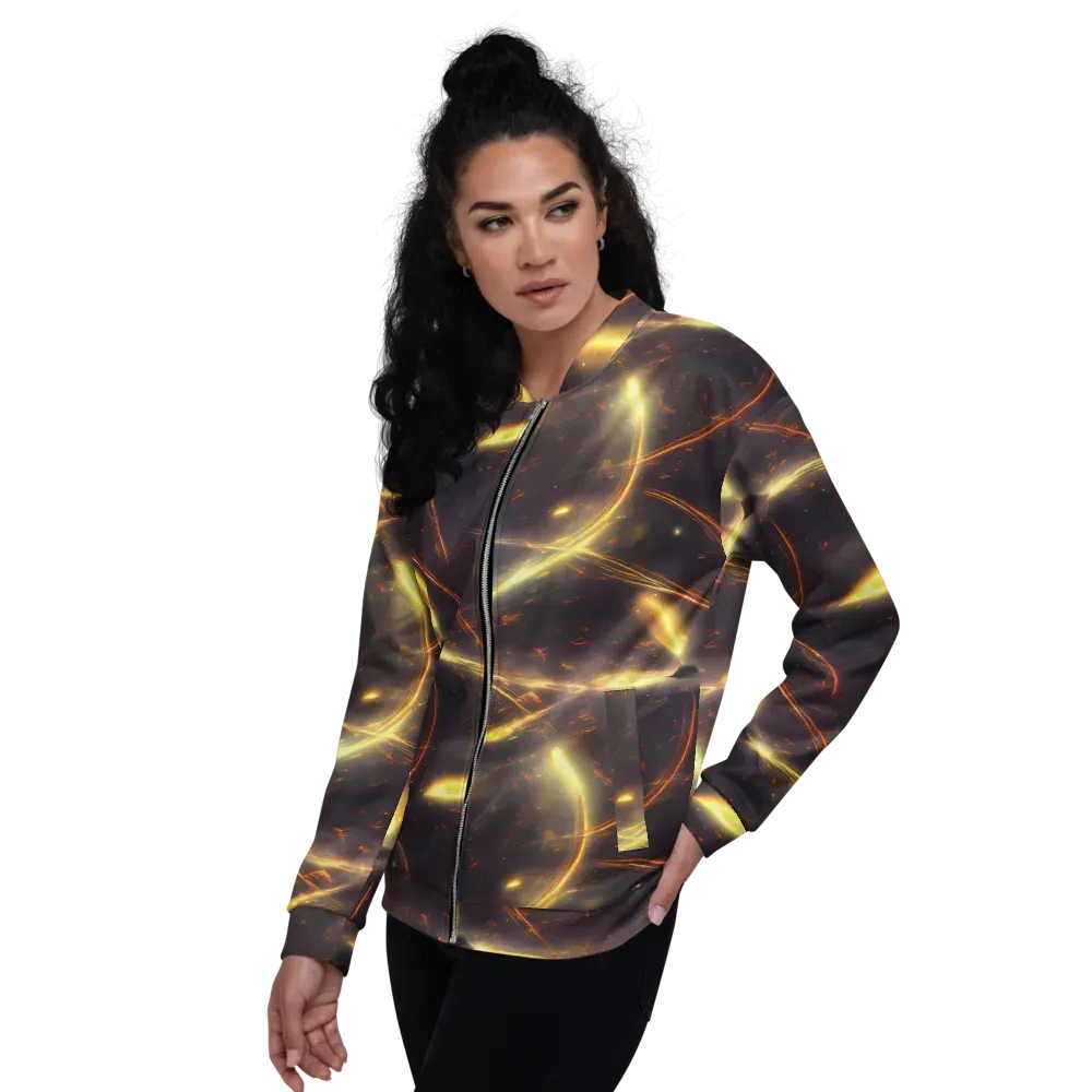 Stellar Arcana on Bomber Jacket — Left