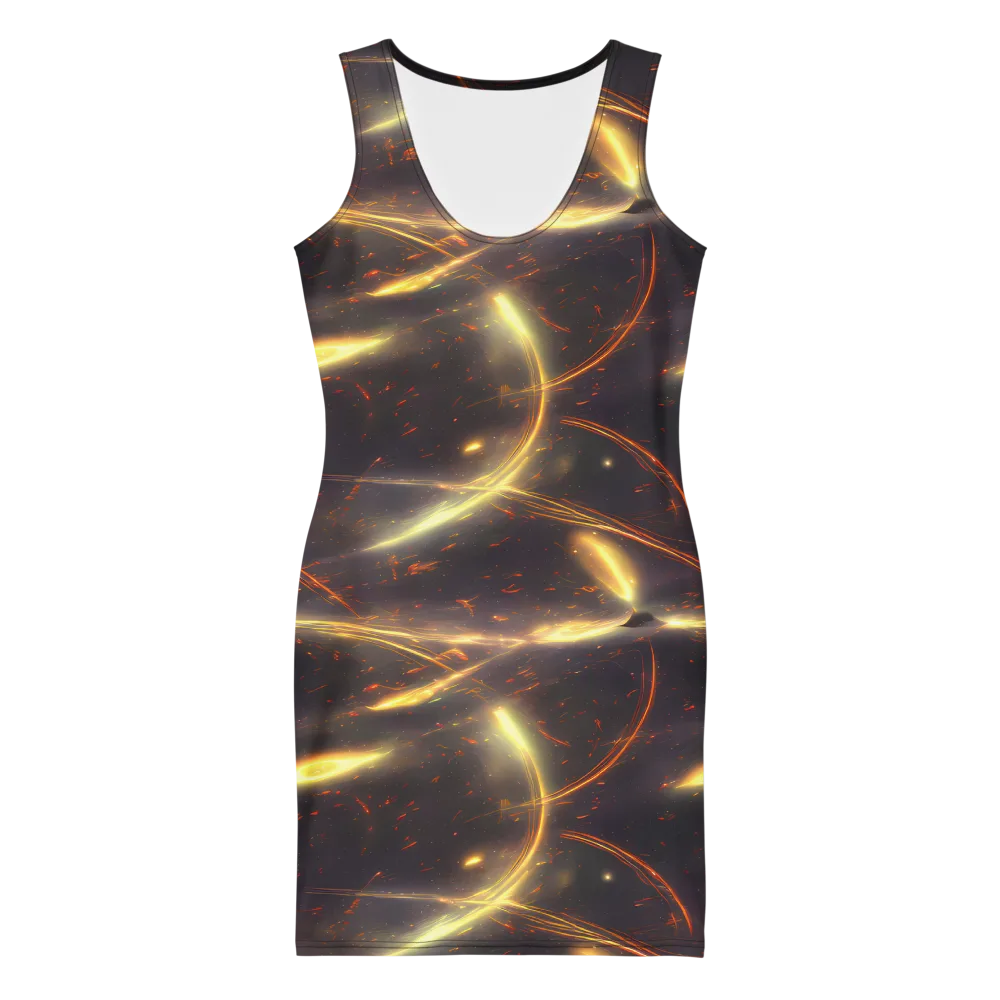 Stellar Arcana on Bodycon Dress — Front