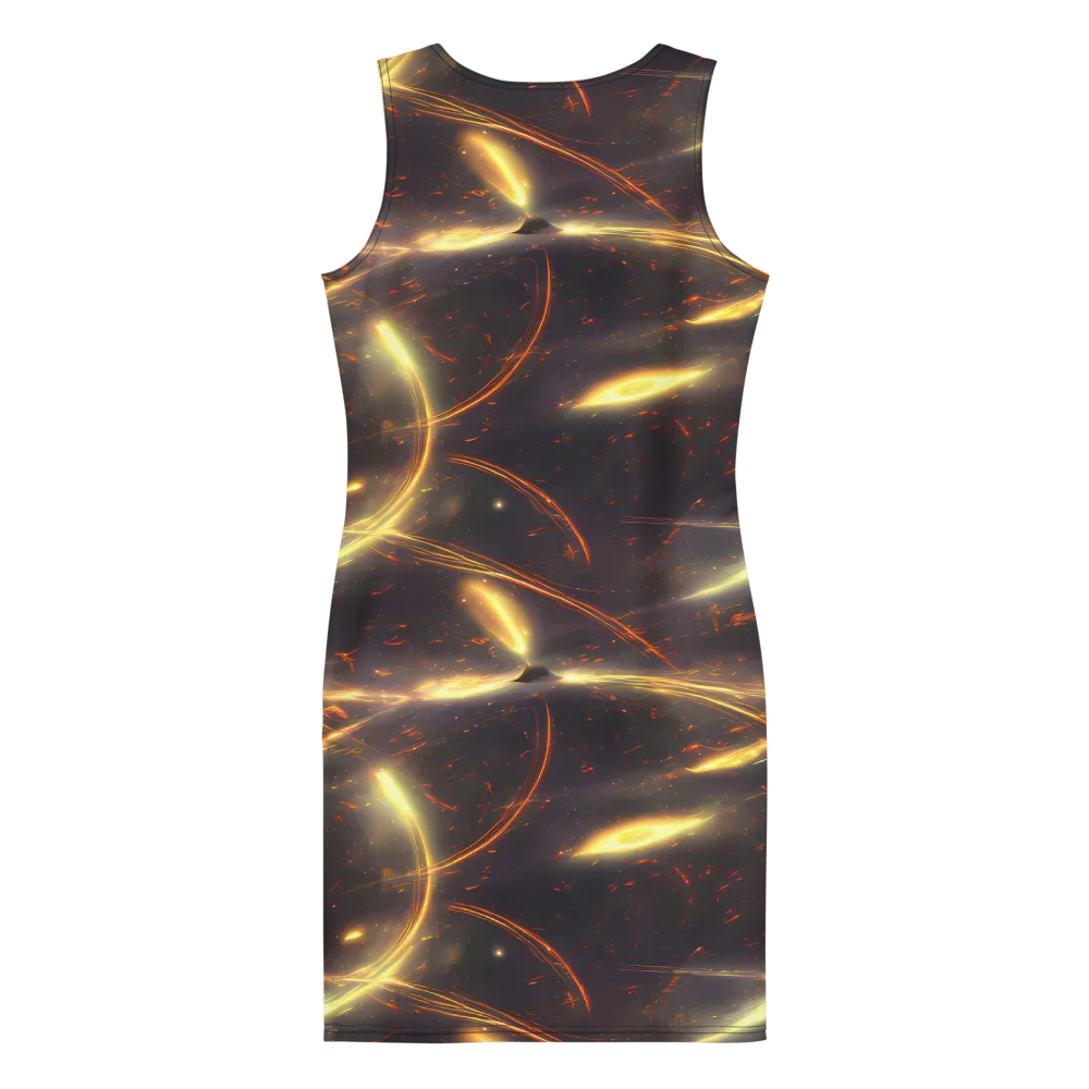 Stellar Arcana on Bodycon Dress — Back