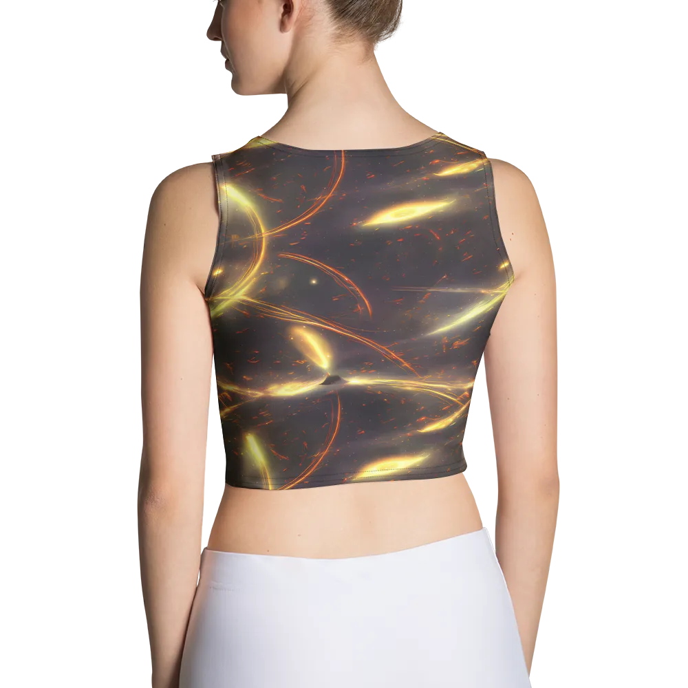 Stellar Arcana on Crop Top — Back