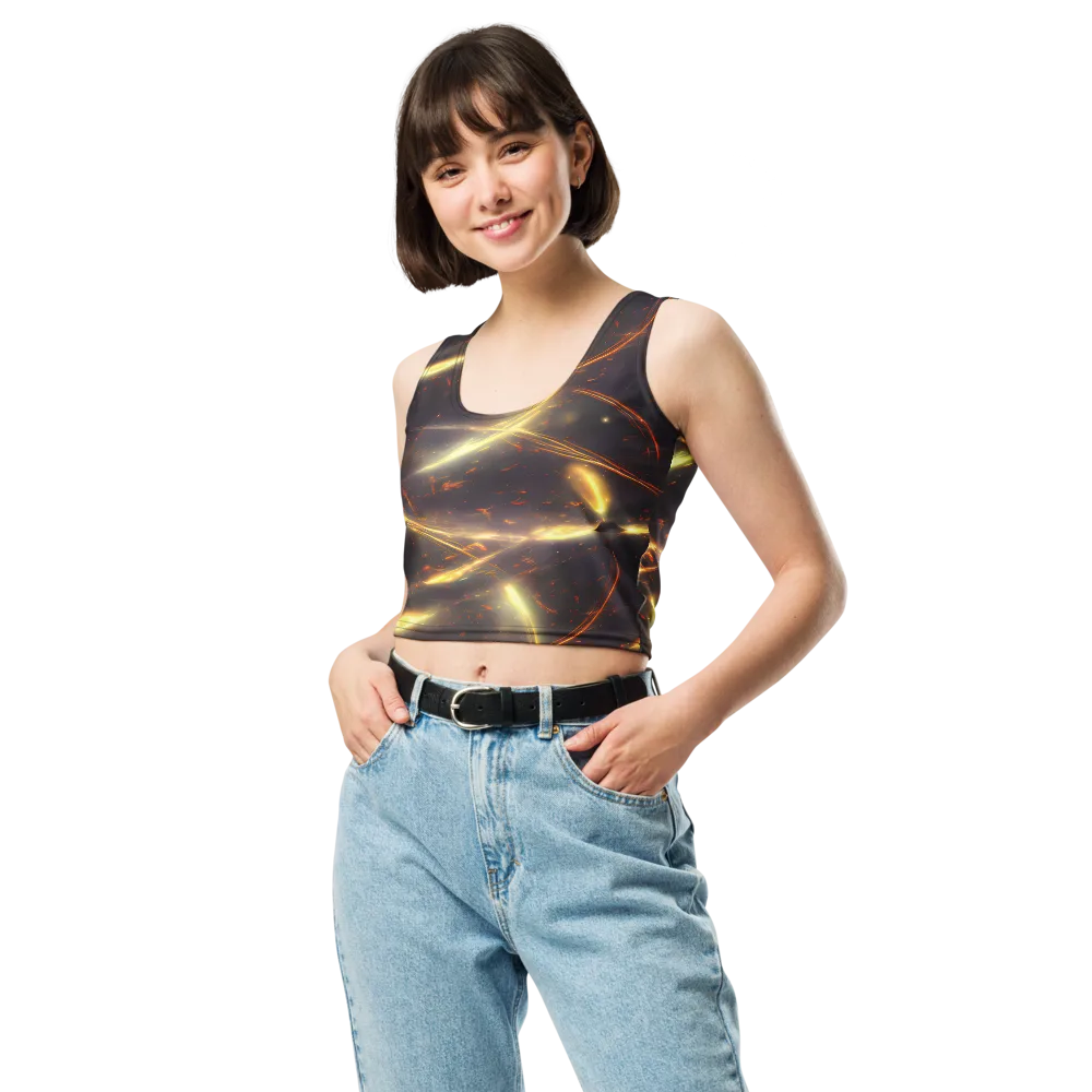 Stellar Arcana on Crop Top — Front
