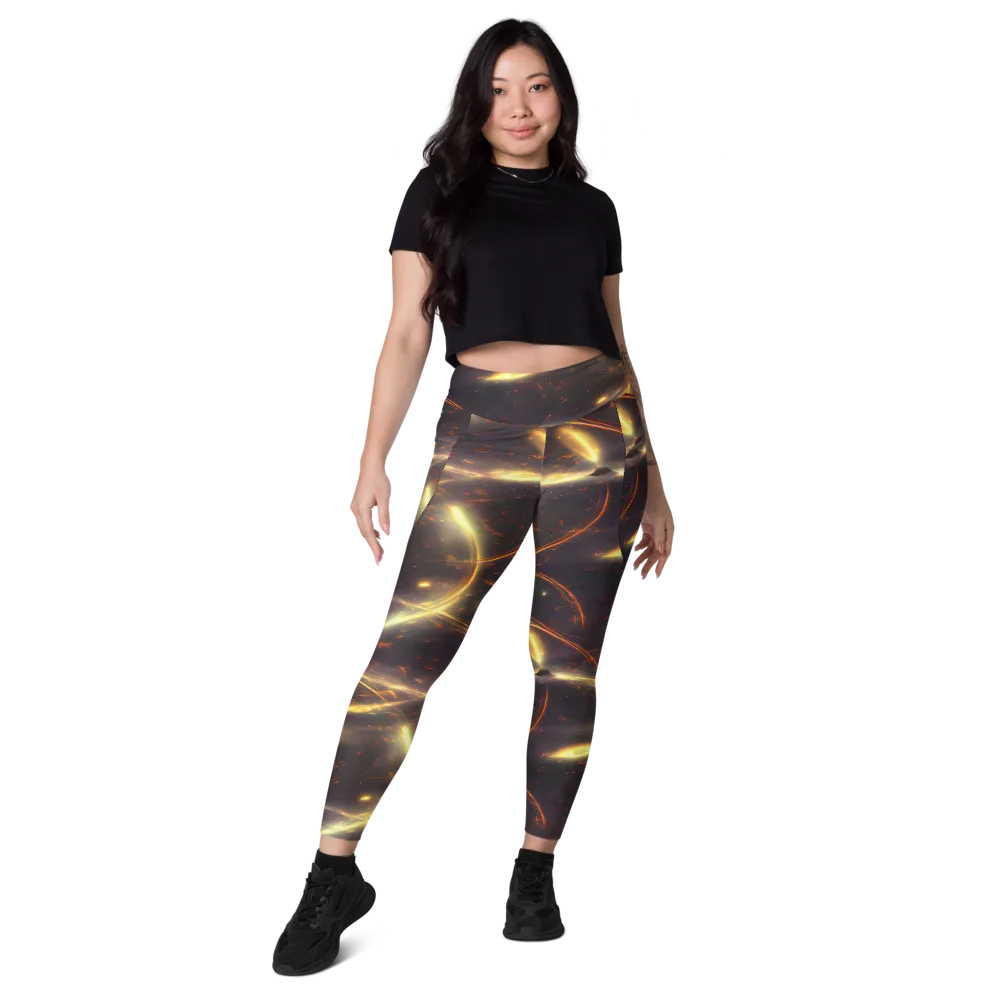 Stellar Arcana on Leggings with Pockets — Front