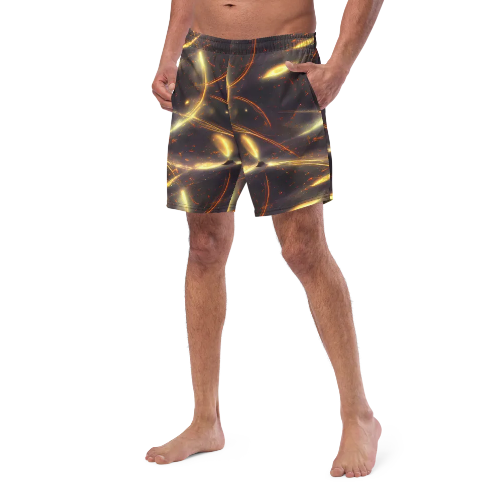 Stellar Arcana on Swim Trunks — Left Front