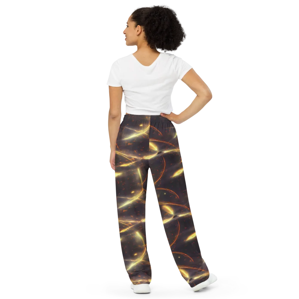 Stellar Arcana on Wide-Leg Pants — Back
