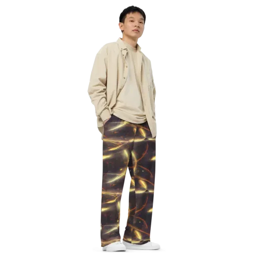 Stellar Arcana on a Wide-Leg Pants