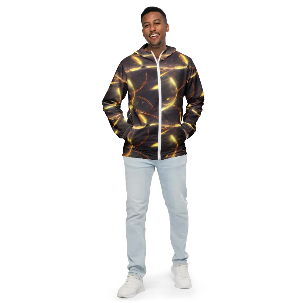 Stellar Arcana on Men's Windbreaker — Front