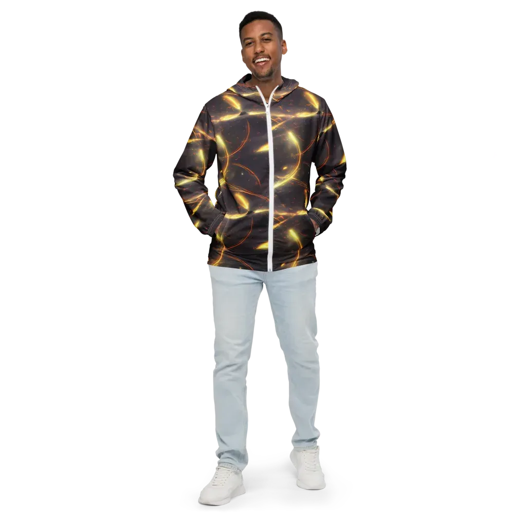 Stellar Arcana on Men's Windbreaker — Front