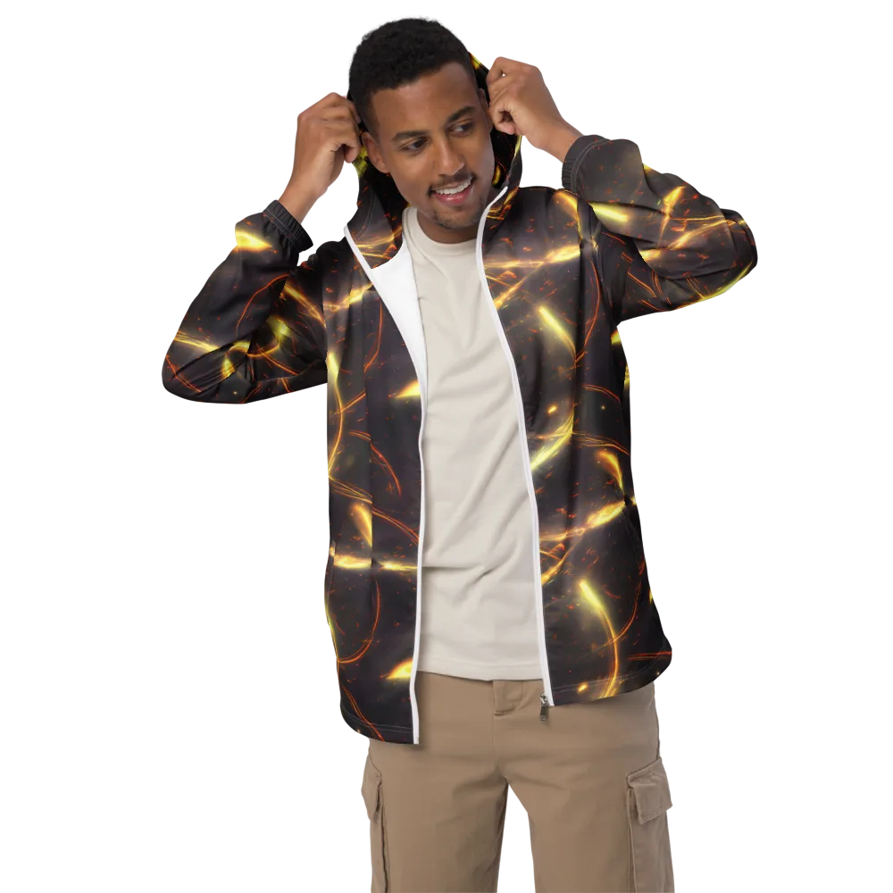 Stellar Arcana on Men's Windbreaker — Front