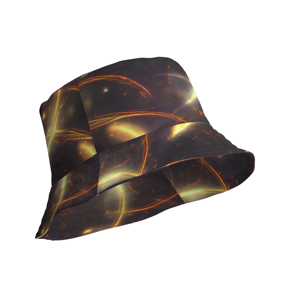 Stellar Arcana on Reversible Bucket Hat — Product details Outside