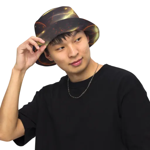 Stellar Arcana on a Reversible Bucket Hat