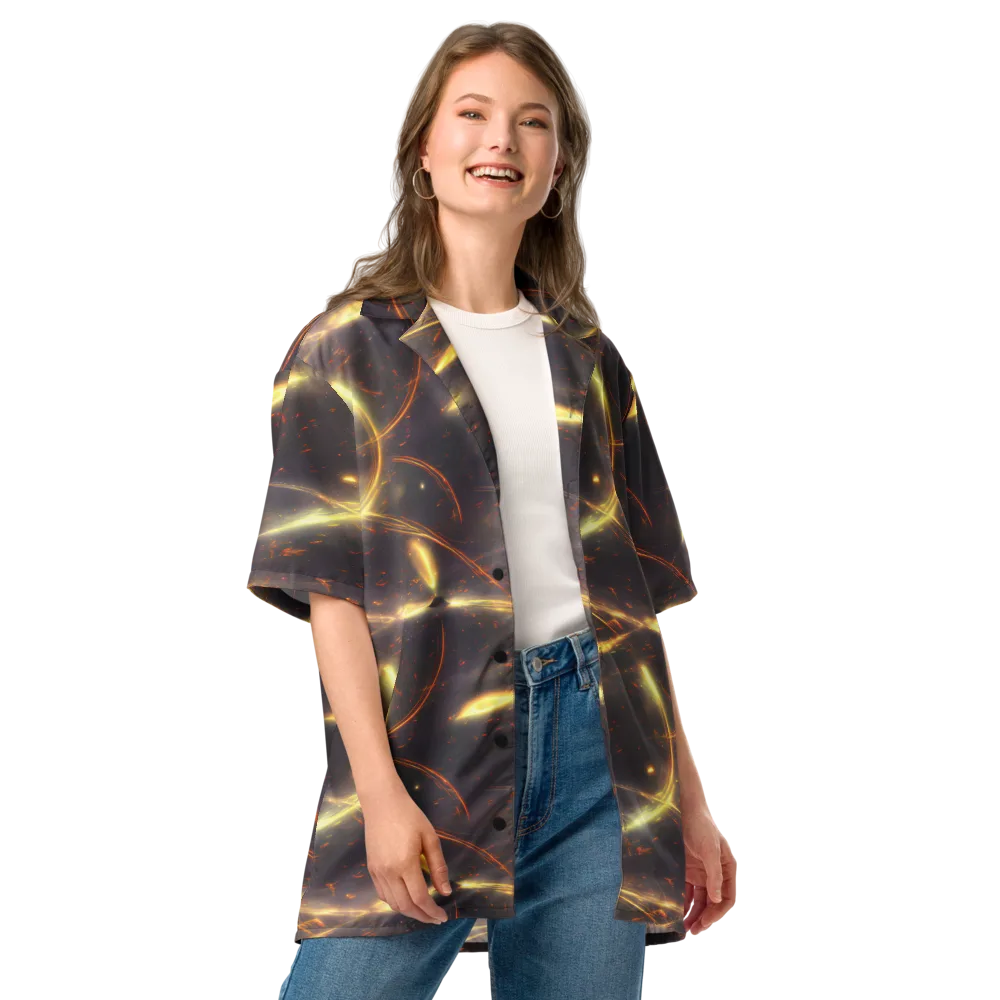 Stellar Arcana on Button Shirt — Front