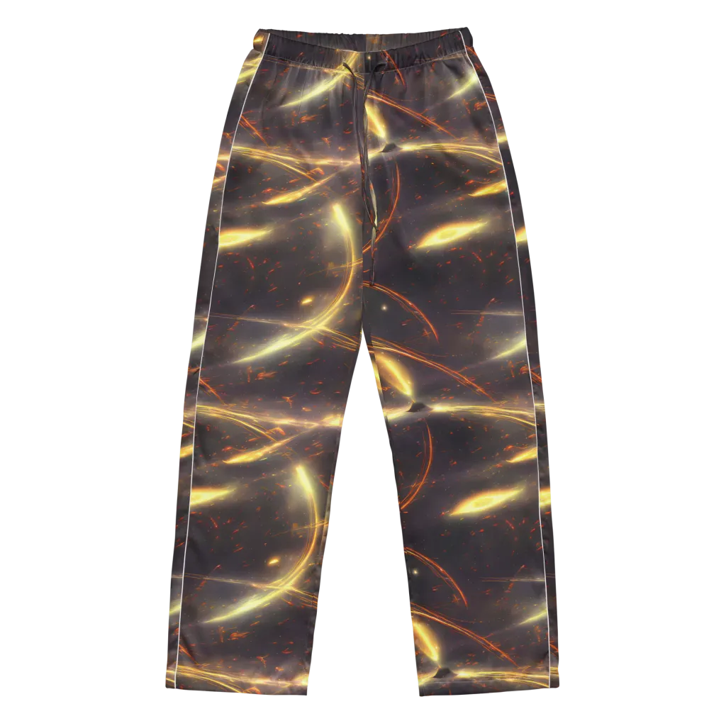 Stellar Arcana on Women's Pajama Pants — Front