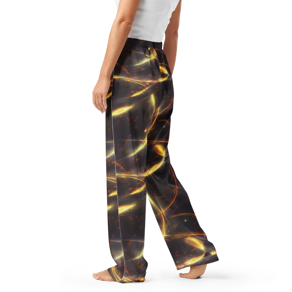 Stellar Arcana on Women's Pajama Pants — Left