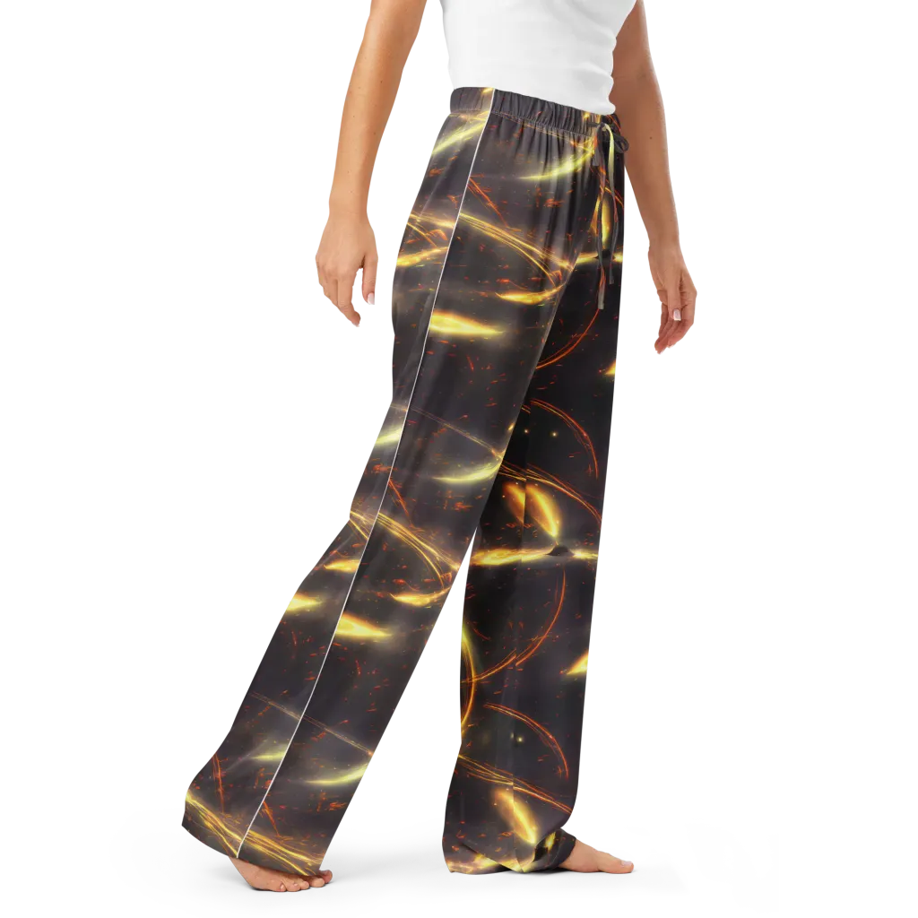 Stellar Arcana on Women's Pajama Pants — Right Front