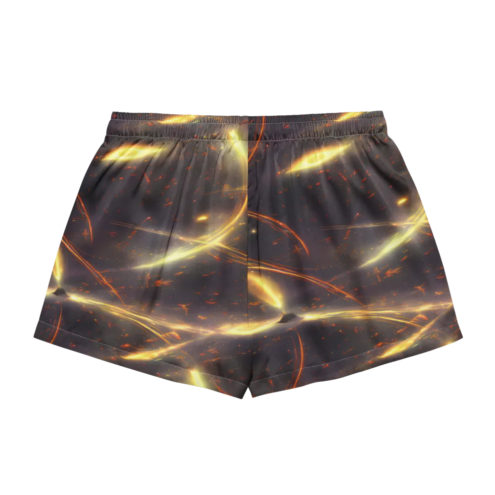 Stellar Arcana on Women's Pajama Shorts — Back