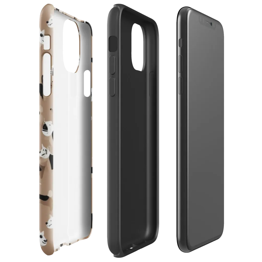 Café Catwalk on Tough Case for iPhone® — Right