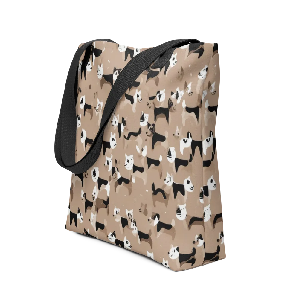 Café Catwalk on Tote Bag — Front