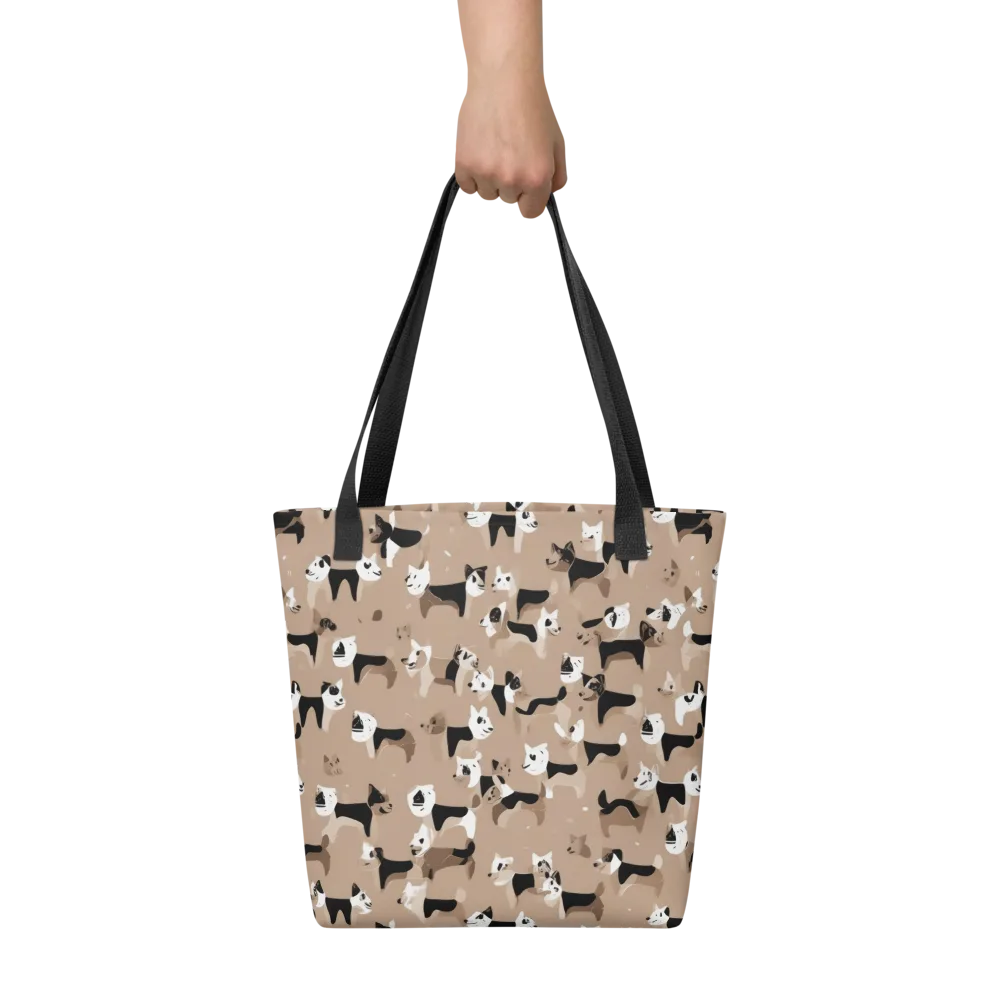 Café Catwalk on Tote Bag — Front