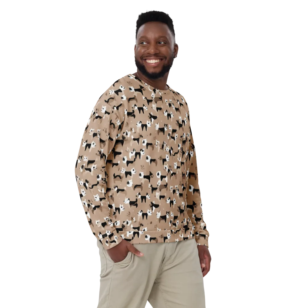 Café Catwalk on Sweatshirt — Front