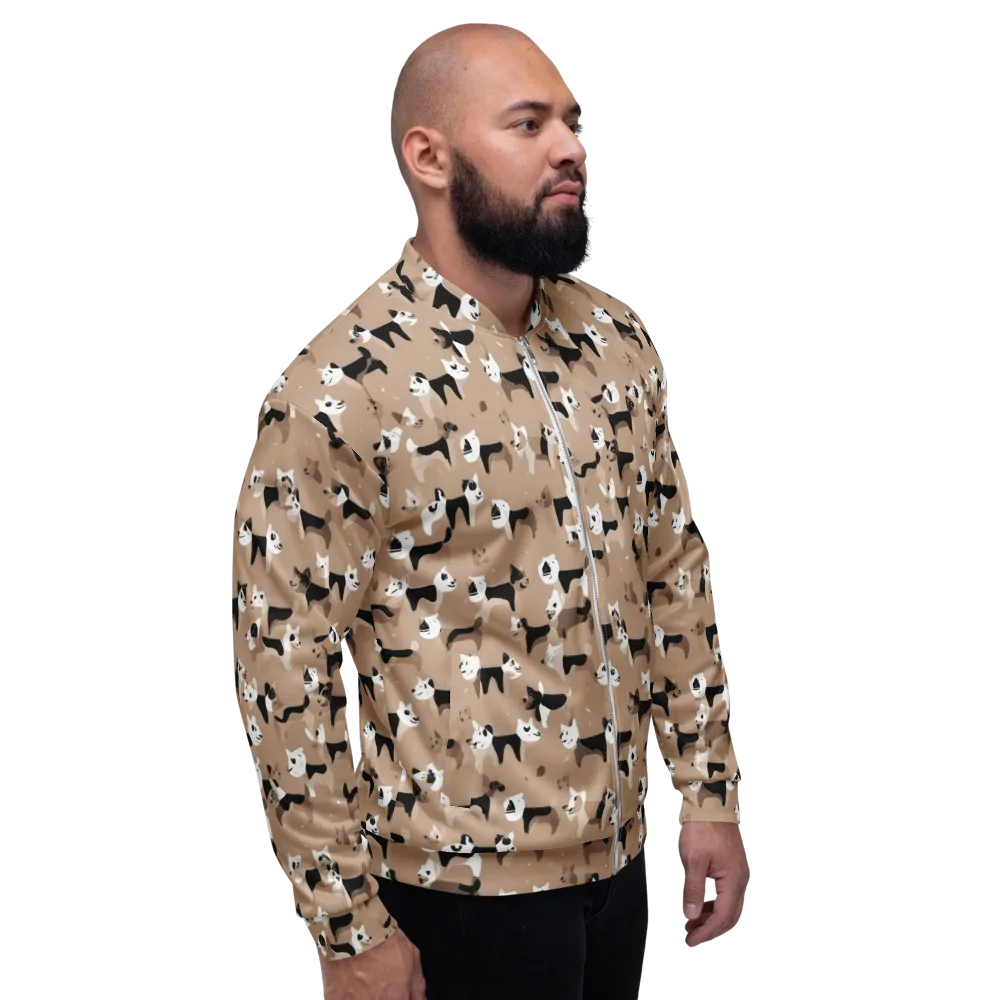Café Catwalk on Bomber Jacket — Right