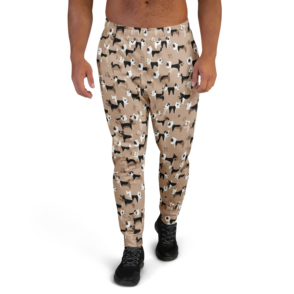 Café Catwalk on Men's Joggers — Front