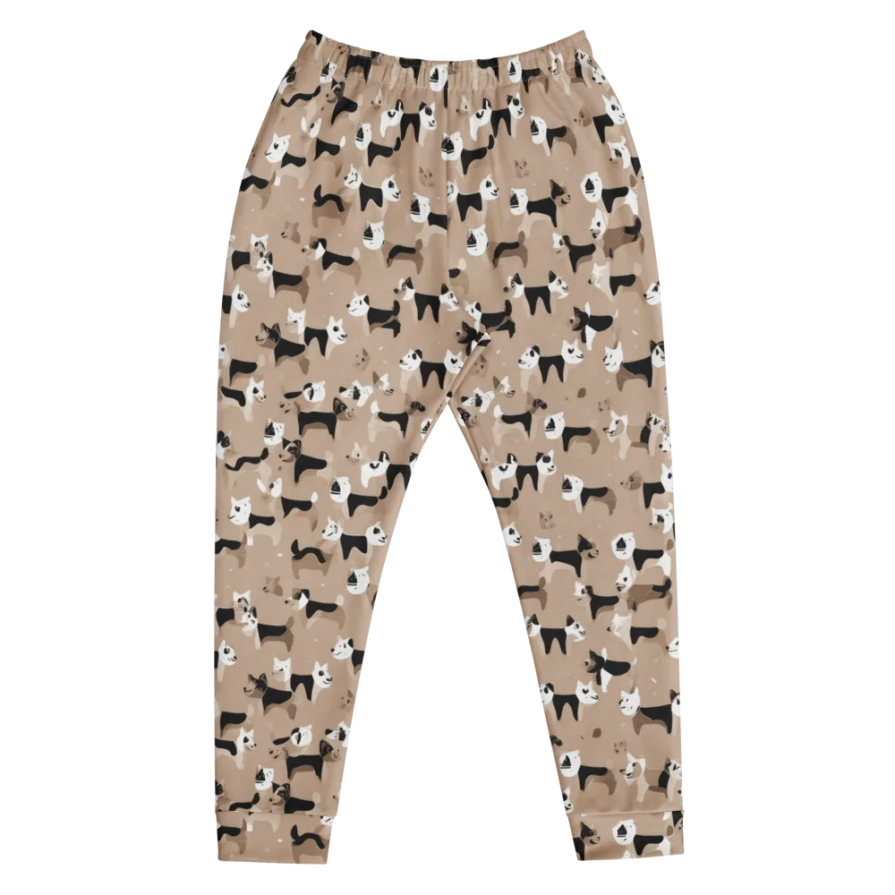 Café Catwalk on Men's Joggers — Front