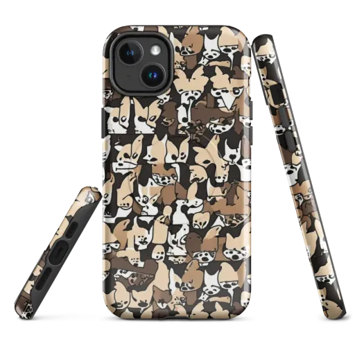 Puppy Pastiche on a MagSafe Tough Case for iPhone®
