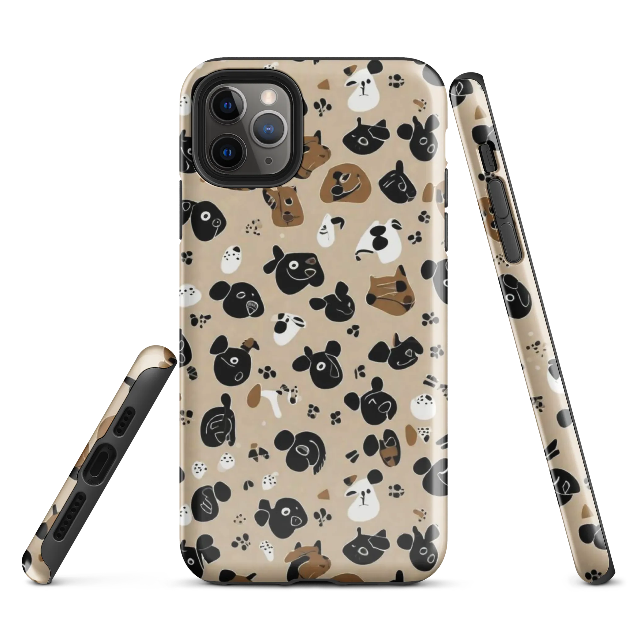 Pawprint Parade on Tough Case for iPhone® — Front