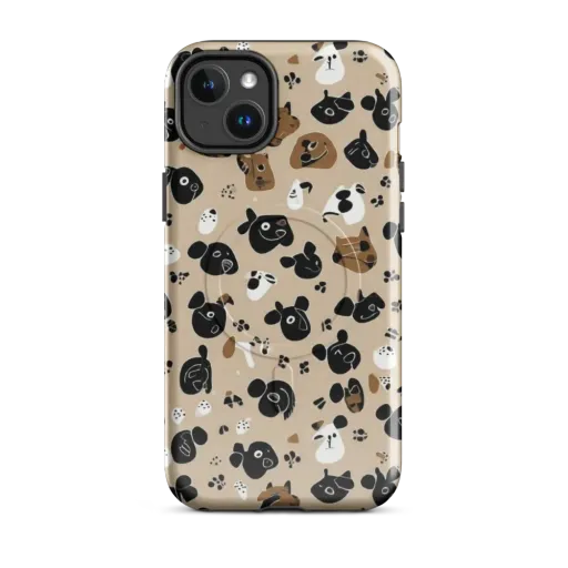 Pawprint Parade on a MagSafe Tough Case for iPhone®
