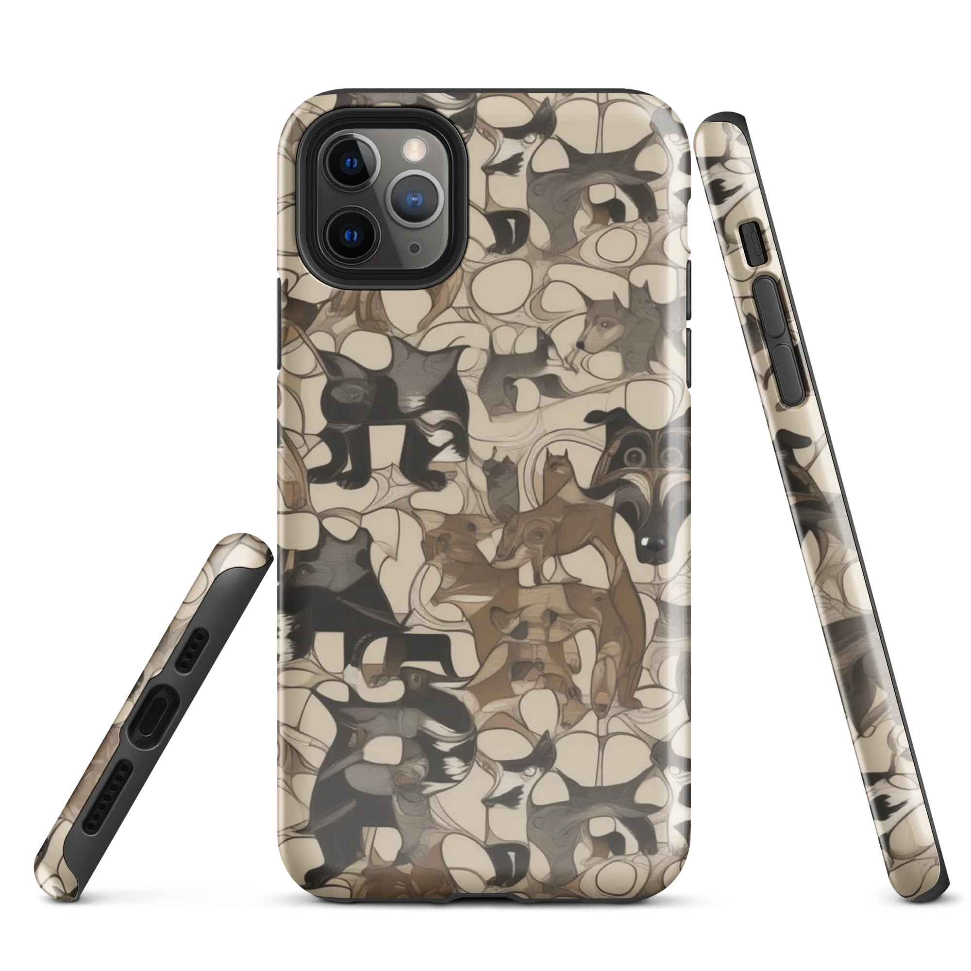 Menagerie Nocturne on Tough Case for iPhone® — Front