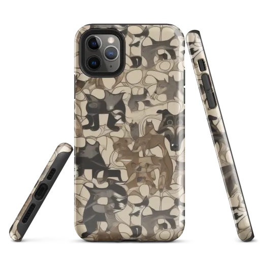 Menagerie Nocturne on a Tough Case for iPhone®