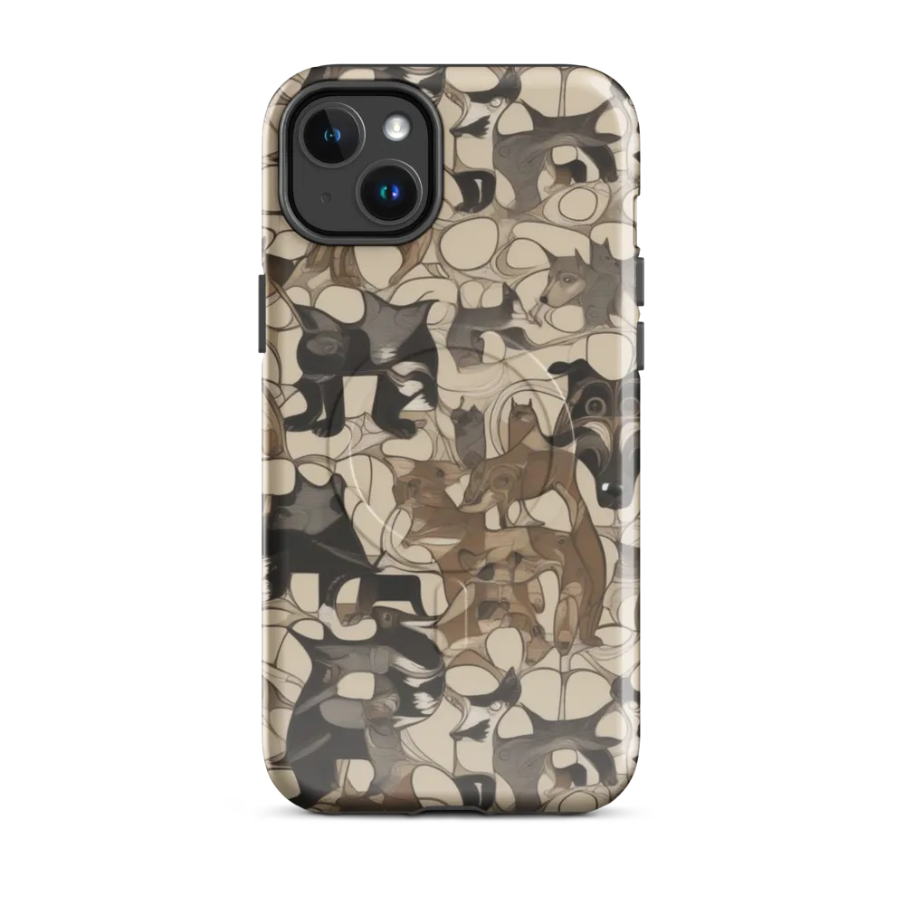 Menagerie Nocturne on MagSafe Tough Case for iPhone® — Front