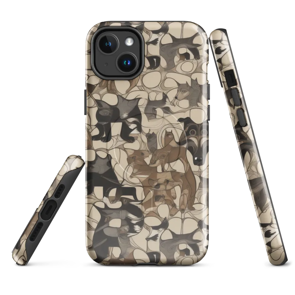 Menagerie Nocturne on MagSafe Tough Case for iPhone® — Front