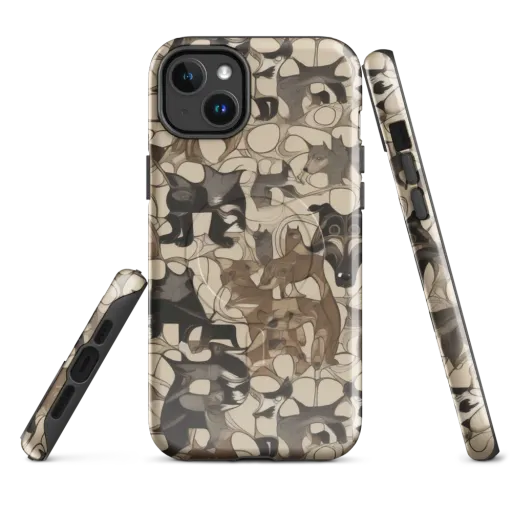 Menagerie Nocturne on a MagSafe Tough Case for iPhone®