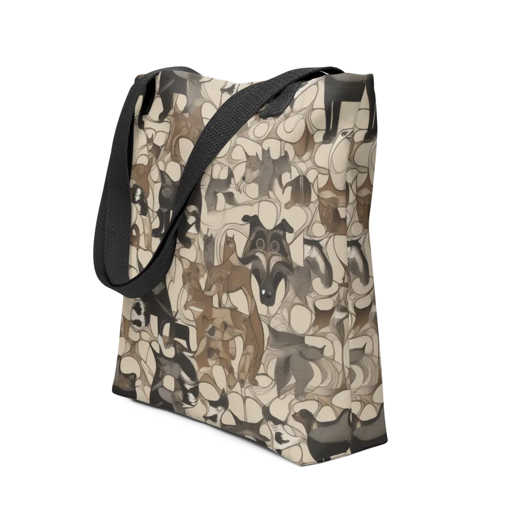 Menagerie Nocturne on Tote Bag — Front