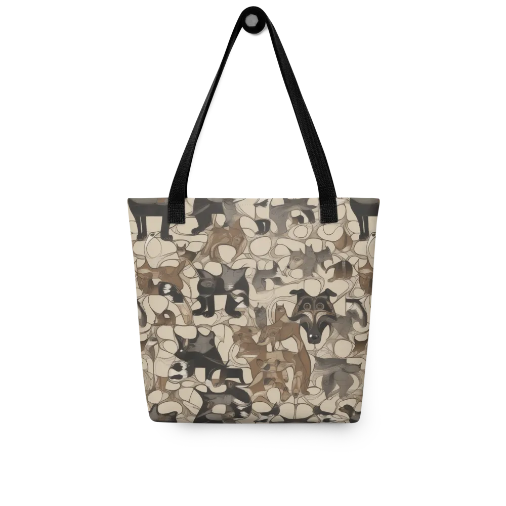Menagerie Nocturne on Tote Bag — Front