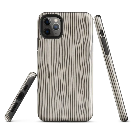 Charcoal Grain on a Tough Case for iPhone®