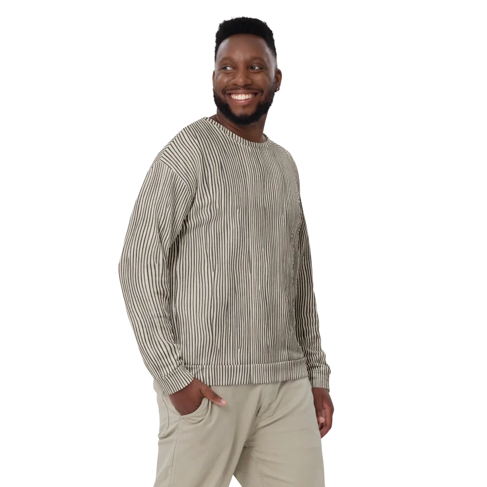 Charcoal Grain on Sweatshirt — Front