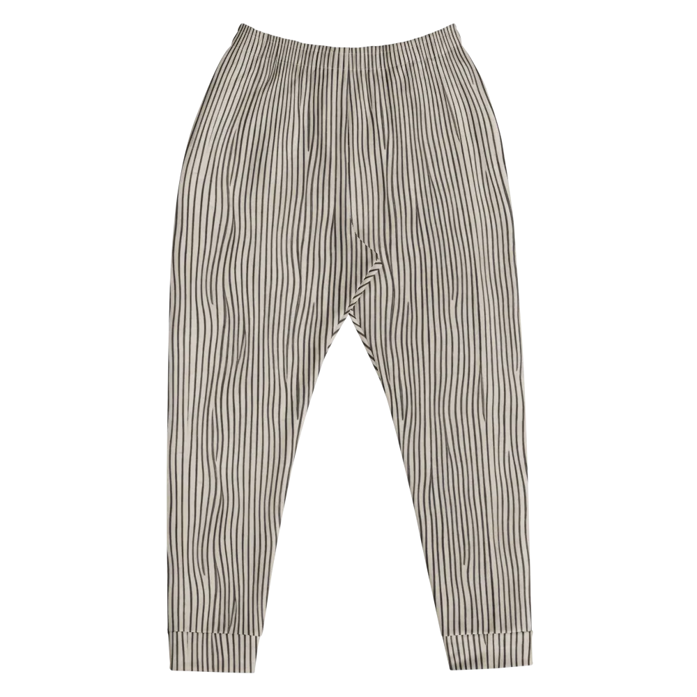 Charcoal Grain on Men's Joggers — Front