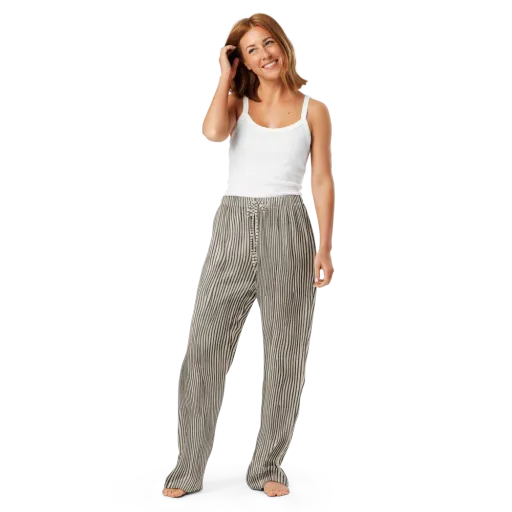 Charcoal Grain on a Women's Pajama Pants