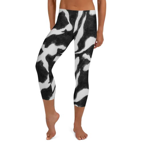 Ray's Illusion on a Capri Leggings