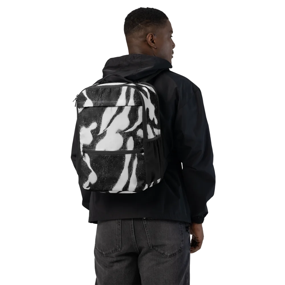 Ray's Illusion on Utility Backpack — Back