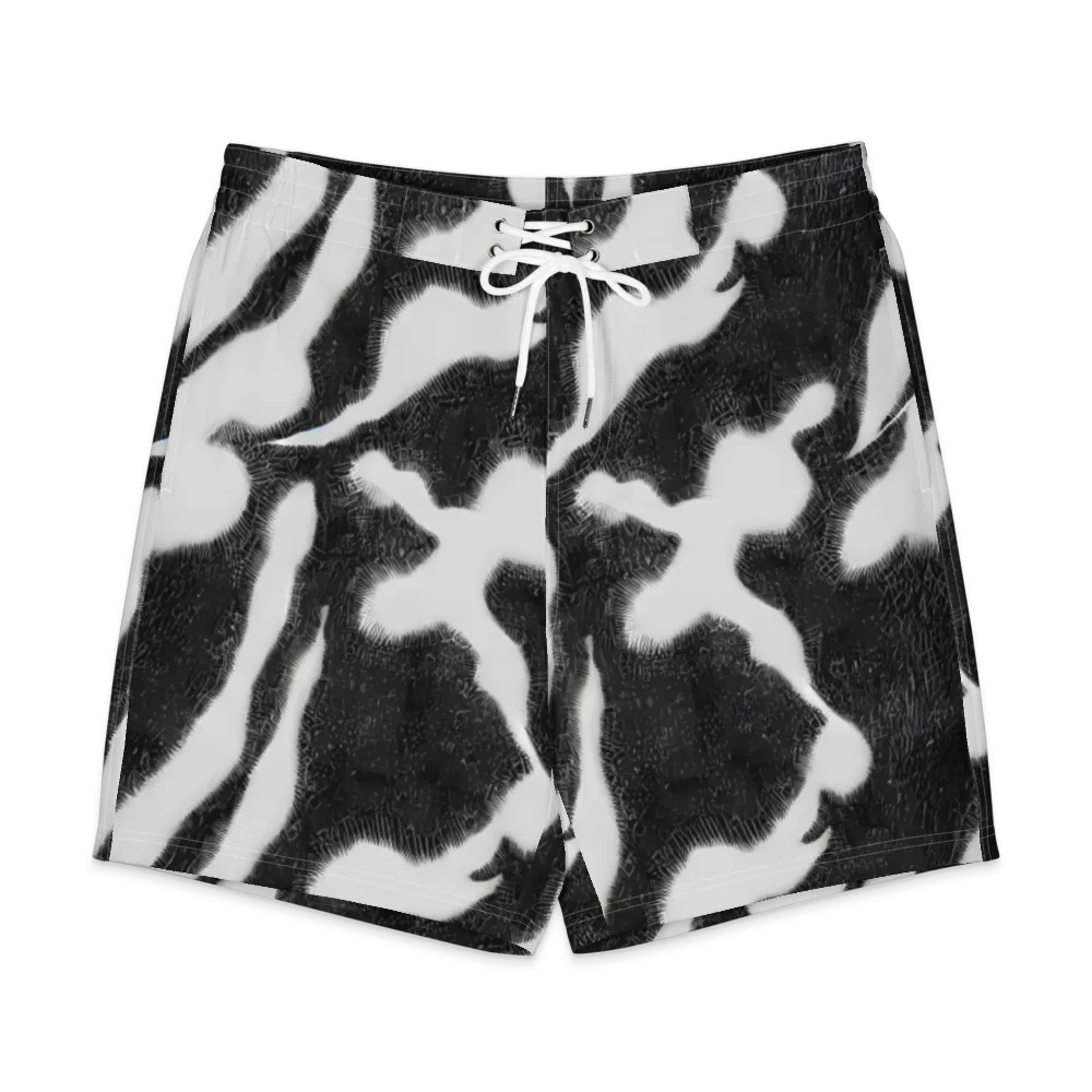 Ray's Illusion on Men's Board Shorts — Front