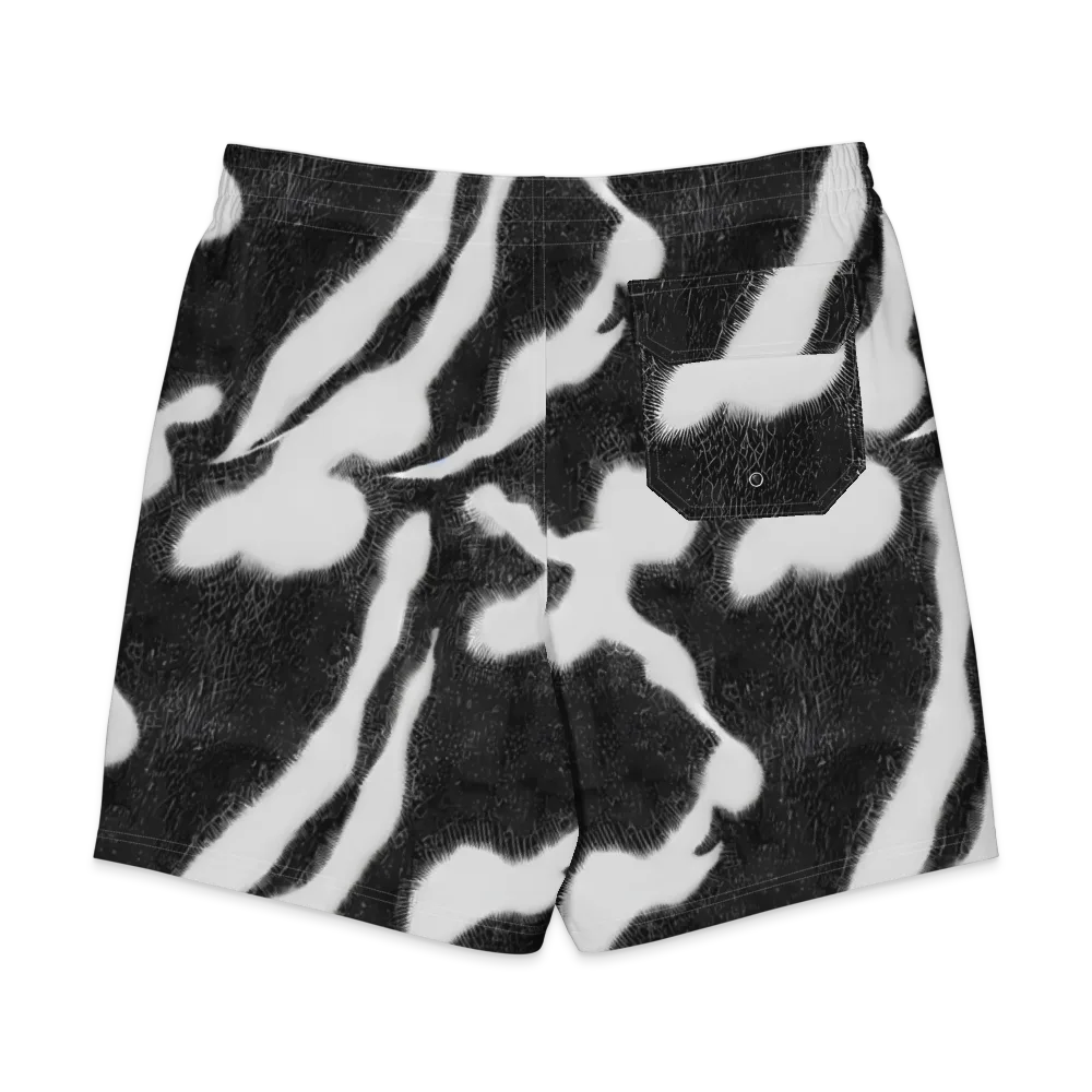 Ray's Illusion on Men's Board Shorts — Back