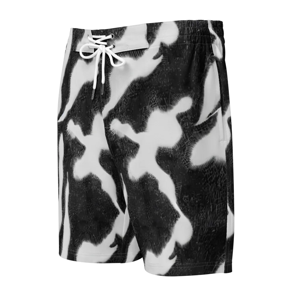 Ray's Illusion on Men's Board Shorts — Front